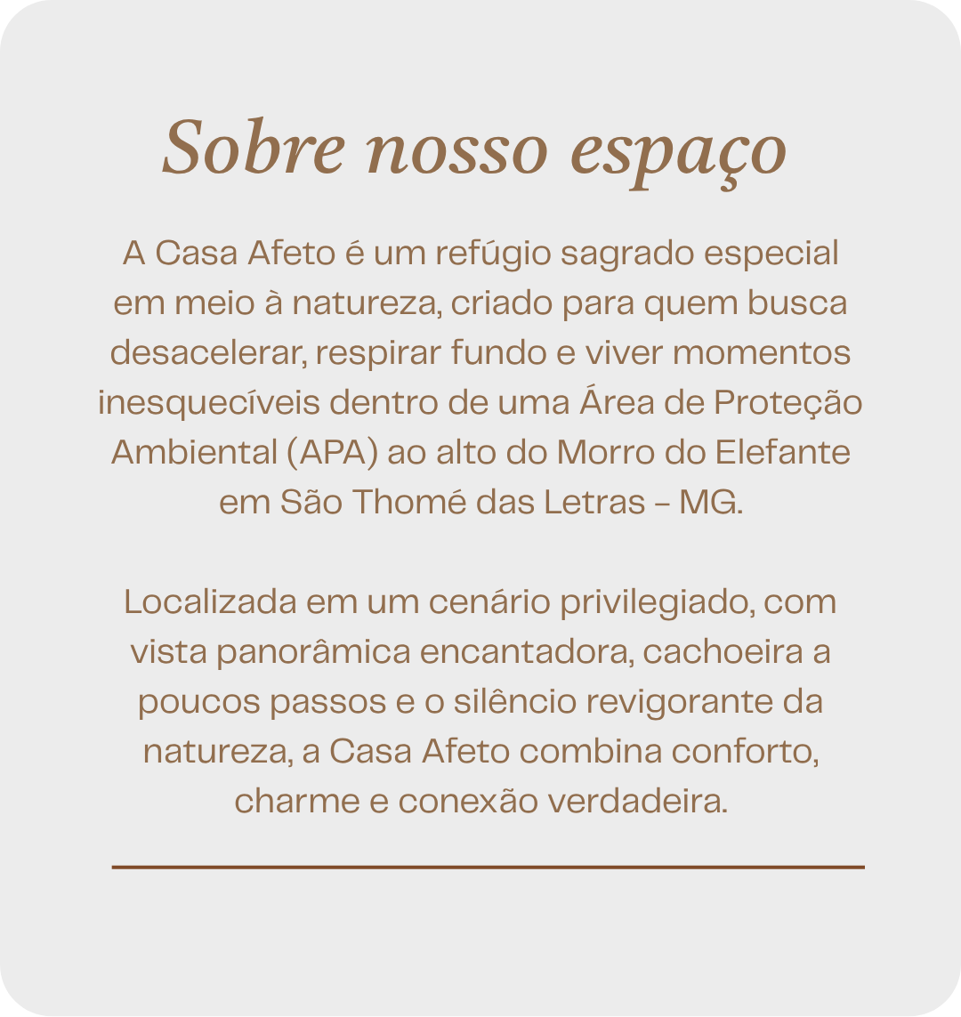 Sobre nosso espaço: Casa de campo charmosa em São Thomé das Letras, refúgio na natureza com lareira